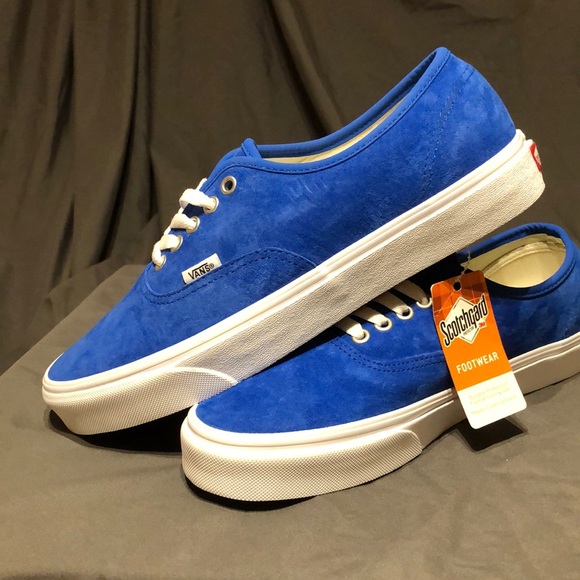 vans authentic suede blue